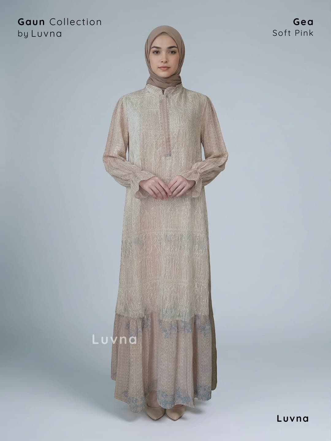Luvna Gea Gaun Dress - Ceruty Full Chantily 3