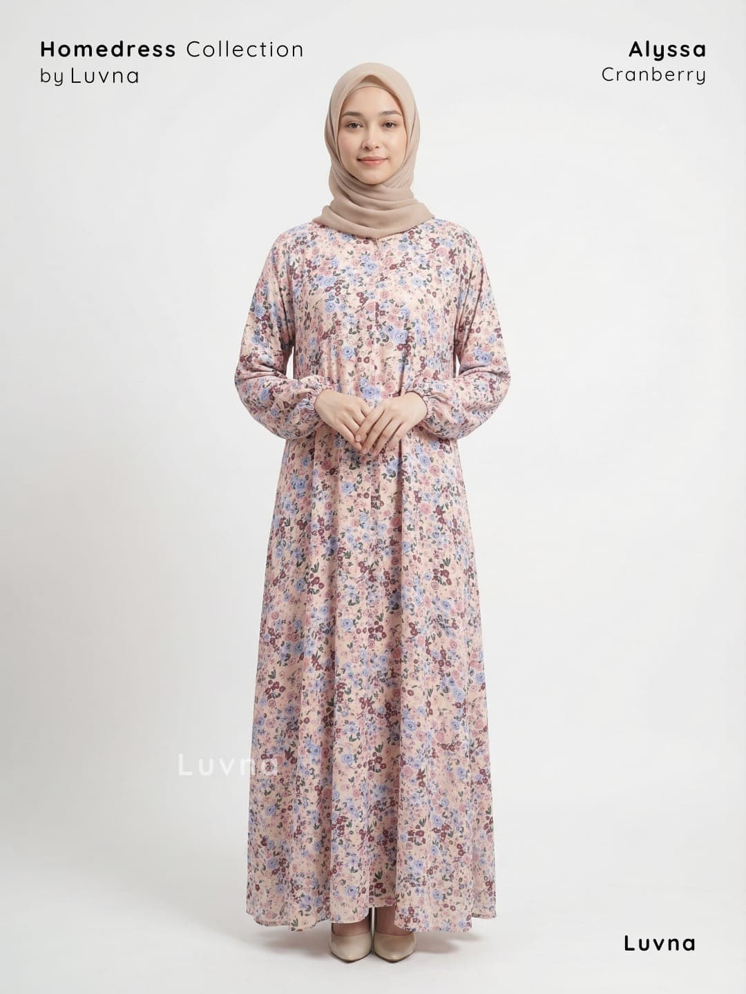 Luvna Alyssa Homedrees - Rayon Premium Daster Bumil Busui Friendly 6