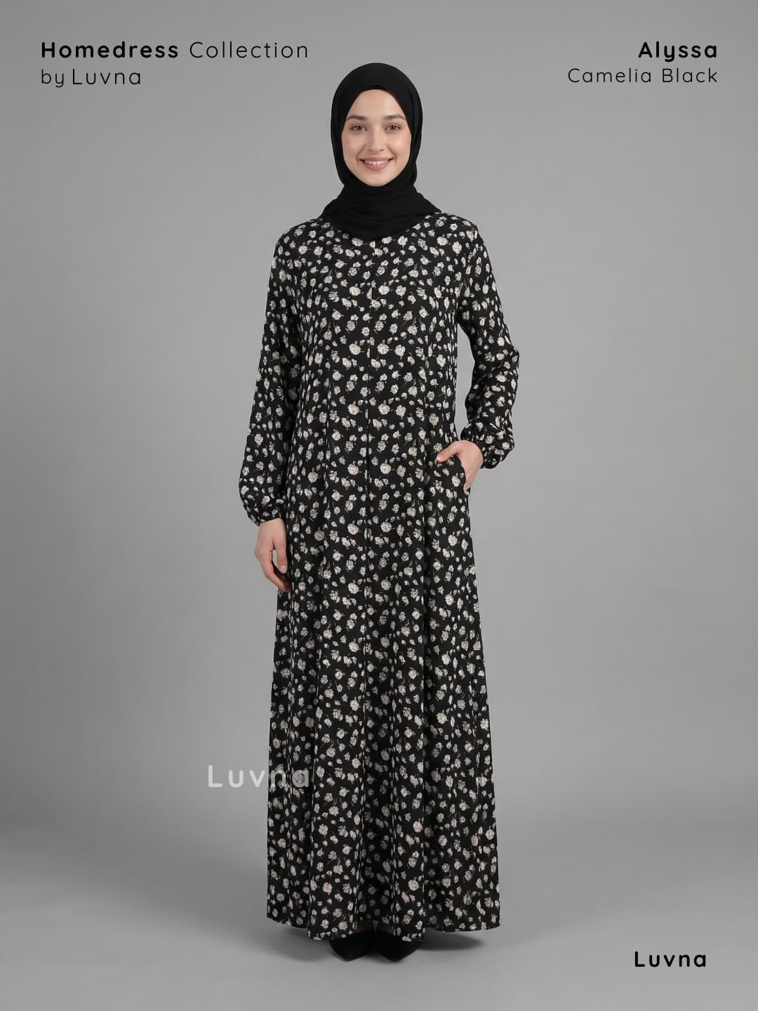Luvna Alyssa Homedrees - Rayon Premium Daster Bumil Busui Friendly 7