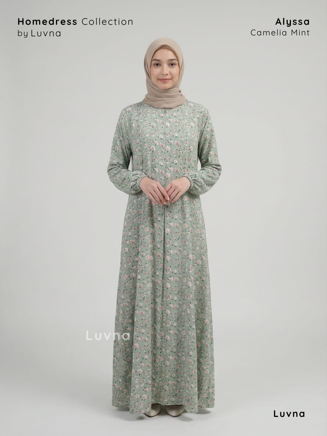 Luvna Alyssa Homedrees - Rayon Premium Daster Bumil Busui Friendly 8
