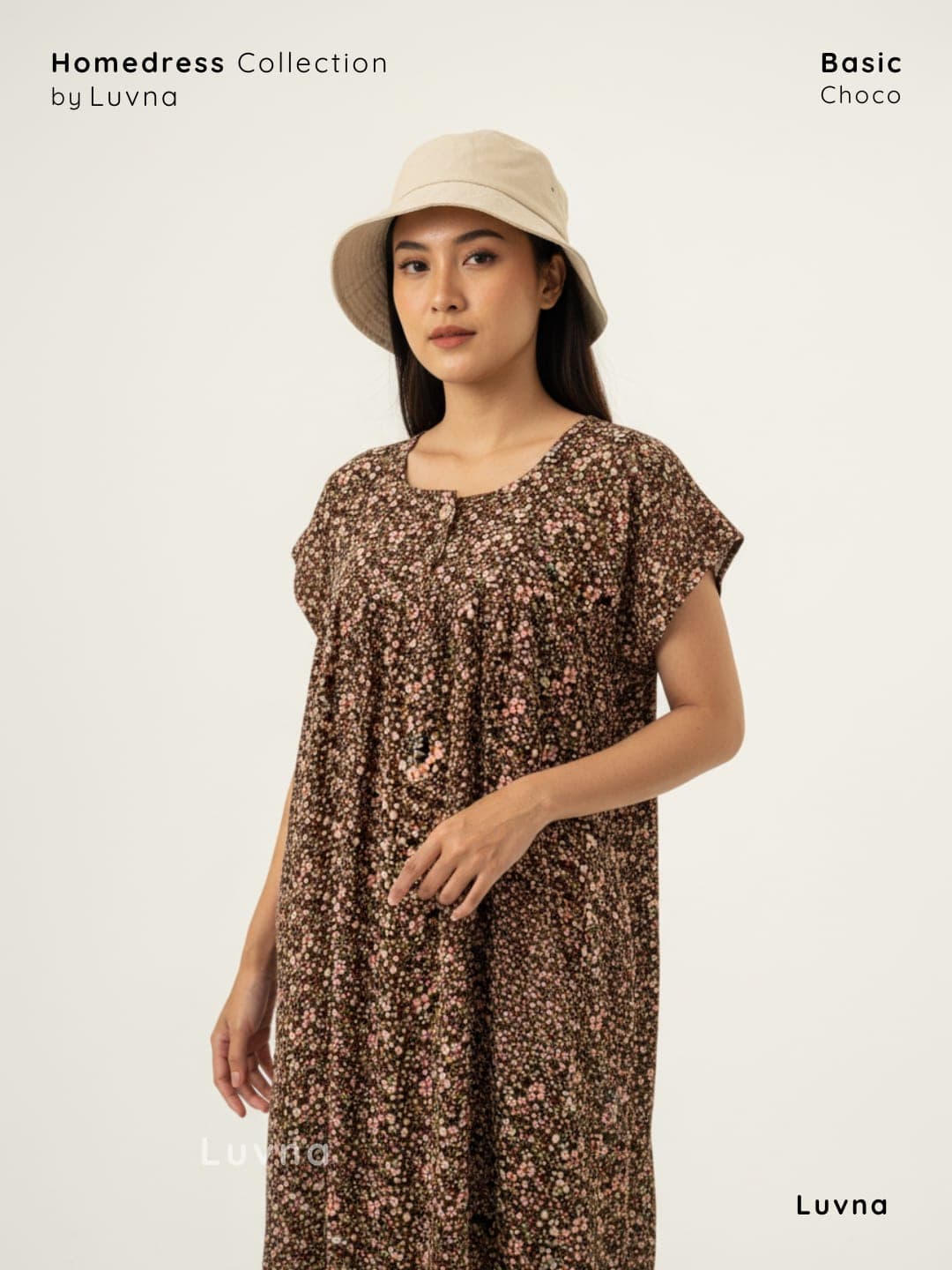 Luvna Basic Homedress Potong-Daster Busui 2