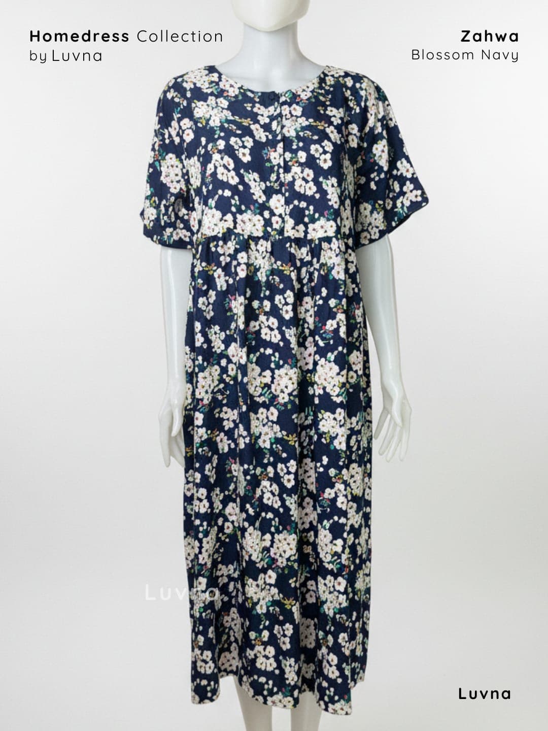 Luvna Basic Zahwa Homedress Premium - Daster Busui 2